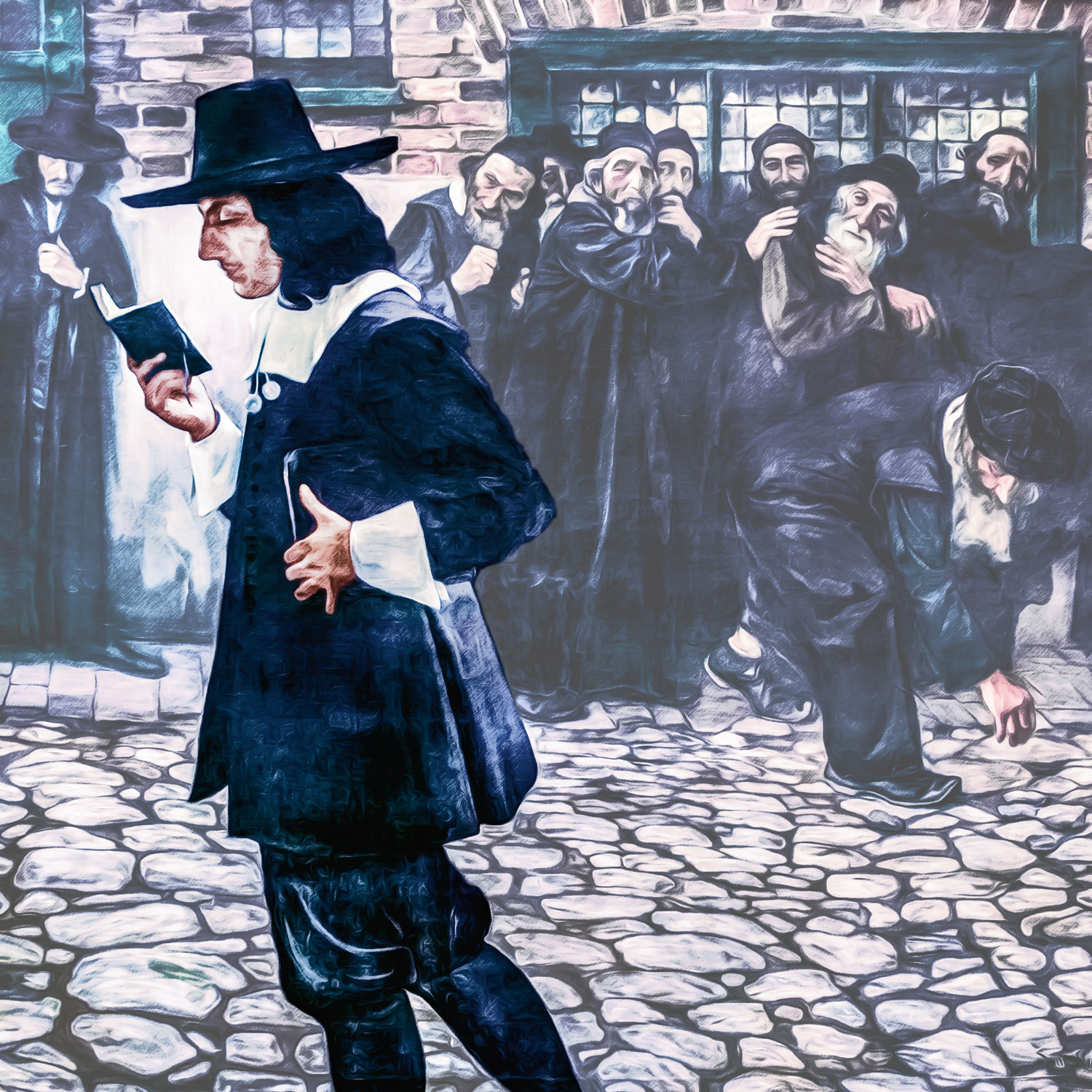 Philosopher Baruch Spinoza, book Ethics